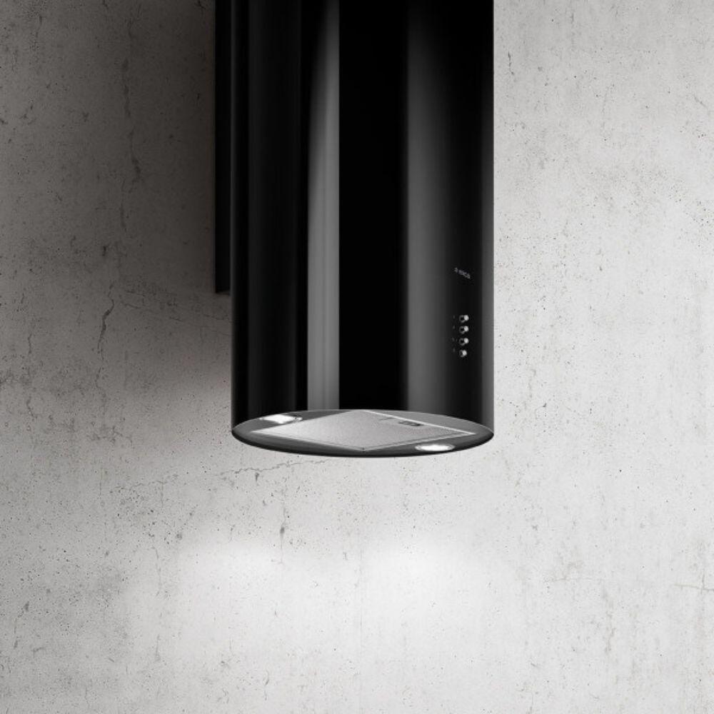 Elica TUBE PRO BL MAT /A/43 – dekorativni aspirator 43 cm, crna mat, mehaničko upravljanje