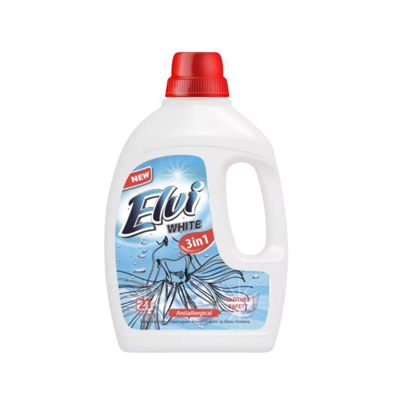 Elvi White 3in1 Antiallergical Tečni Deterdžent za Veš - 1,5L