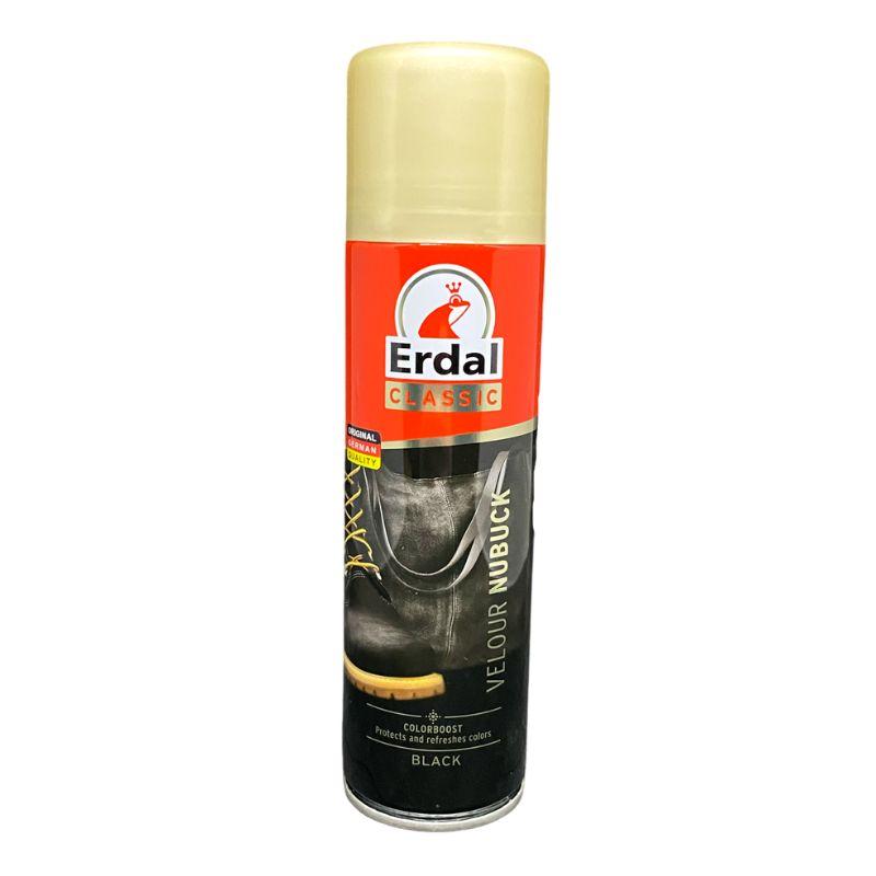 Erdal Sprej za Negu Obuće – Velour Nubuk Crni - 250 ml