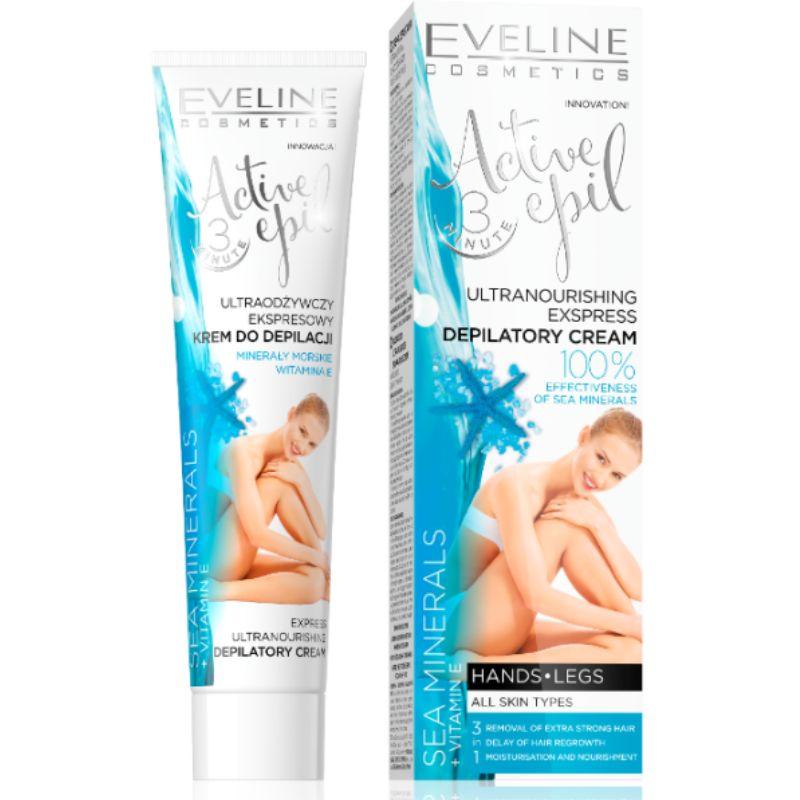 Eveline active epil krema za depilaciju Sea mineral 125ml