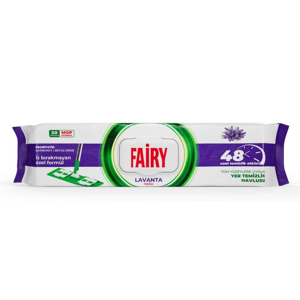 Fairy višenamenske krpe za čišćenje poda lavanda 50 kom