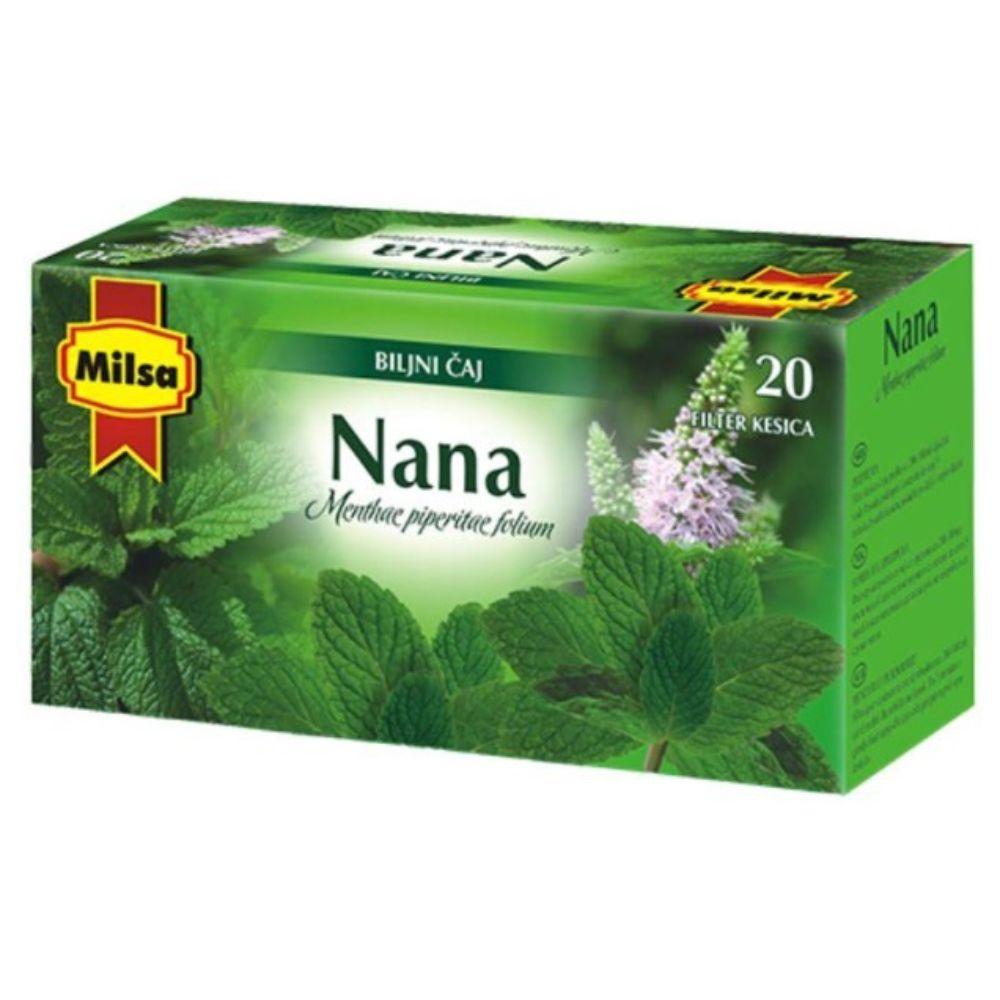 Filter čaj nana – 20 g, prirodna svežina od pitome nane