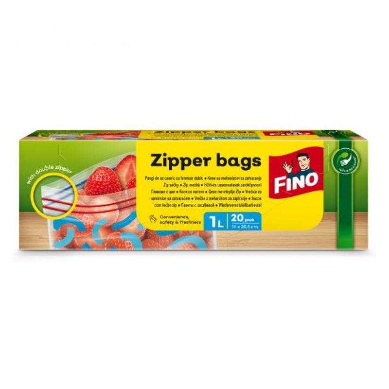 Fino Zipper Bags Kese - 1L (20 komada)