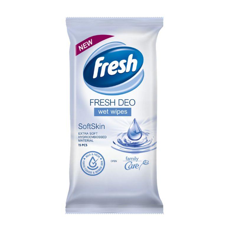 Fresh Deo Vlažne Maramice – 15 Komada