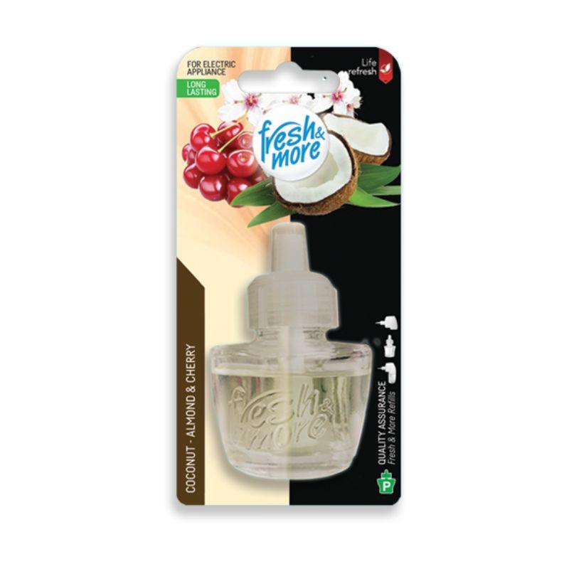 Fresh & More Coconut Almond Blossom & Cherry - Koncentrovani Osveživač Vazduha za Električne Isparivače - Dopuna 19ml