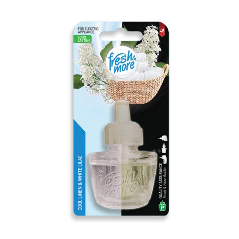 Fresh & More Cool Linen & White Lilac - Koncentrovani Osveživač Vazduha za Električne Isparivače - Dopuna 19ml