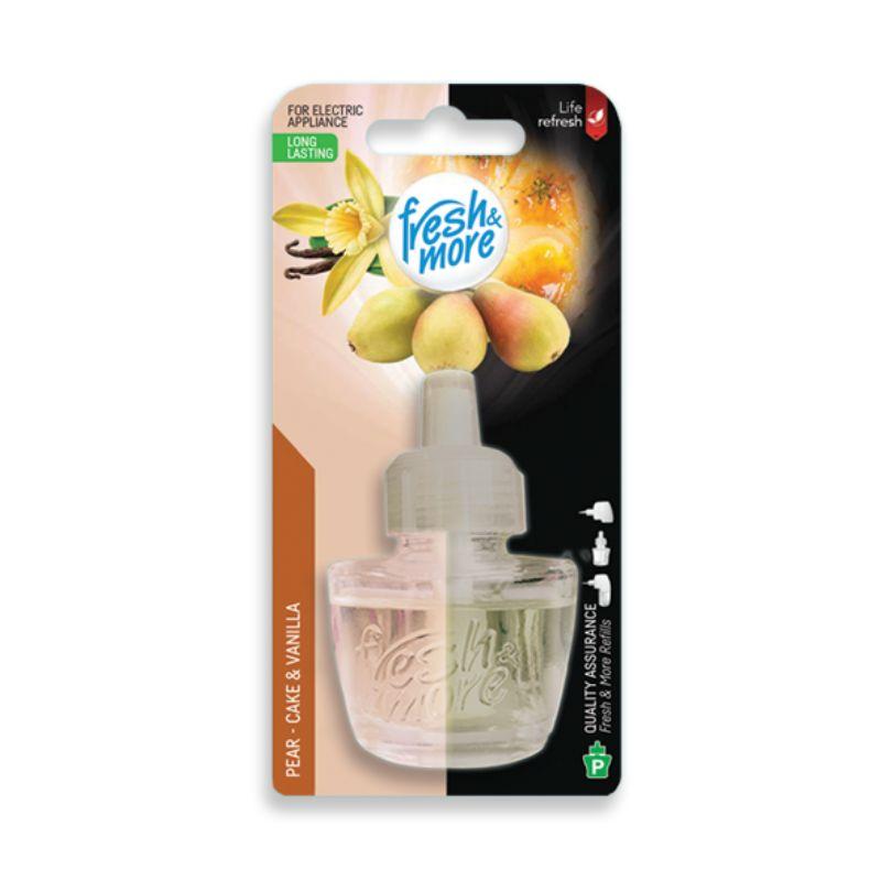 Fresh & More Pear Cake & Vanilla - Koncentrovani Osveživač Vazduha za Električne Isparivače - Dopuna 19ml