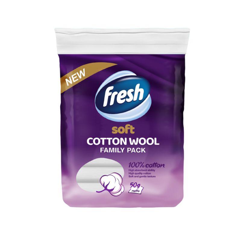 Fresh Soft Cotton Wool – hidrofilna vata 50 g