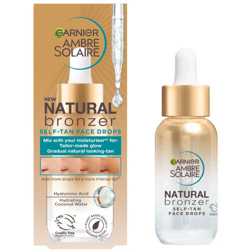 Garnier Ambre Solaire Natural Bronzer serum za samopotamnjivanje lica 30ml