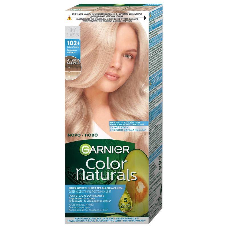 Garnier Color Naturals 102+ Ledeno srebrna farba za kosu