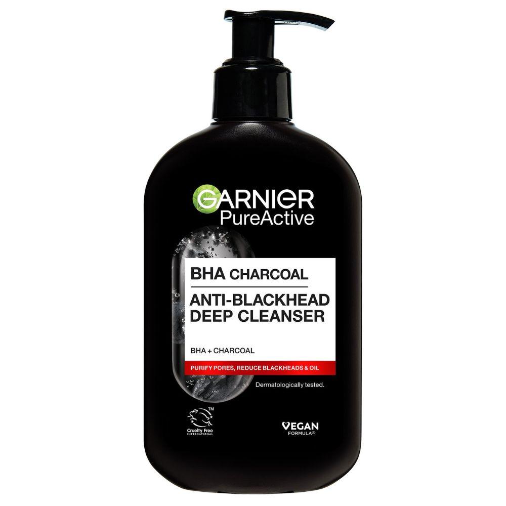 Garnier Pure Active Charcoal gel za čišćenje lica protiv mitesera 250ml