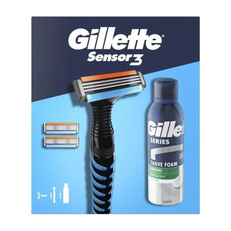 Gillette Sensor3 Soothing – poklon set za njega