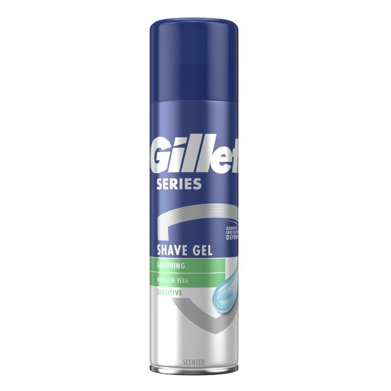 Gillette Series Shave Gel Sensitive – Gel za brijanje za osetljivu kožu (200 ml)