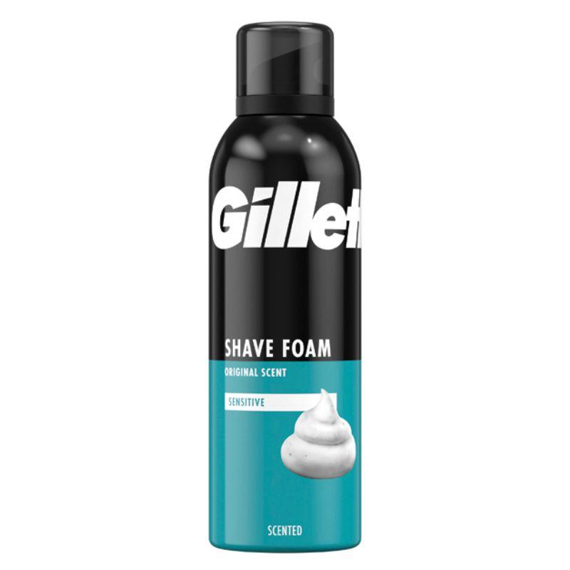 Gillette Shave Foam Sensitive Skin – Pena za brijanje za osetljivu kožu - 200 ml