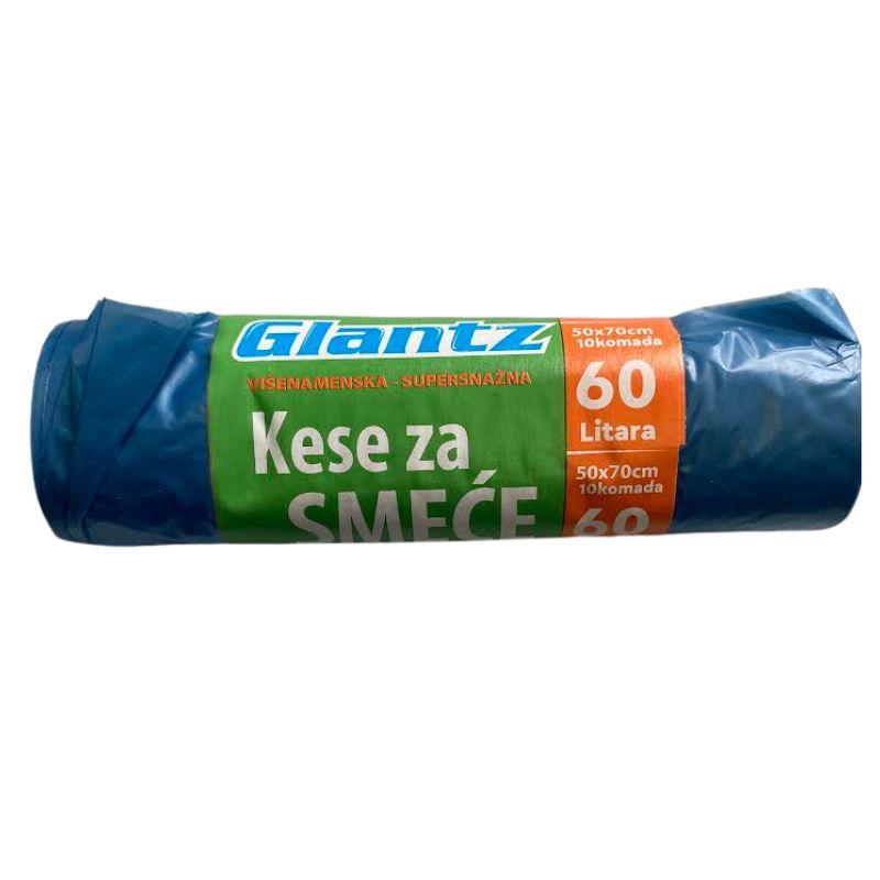 Glantz Kese za Smeće – 60L, 10 Komada