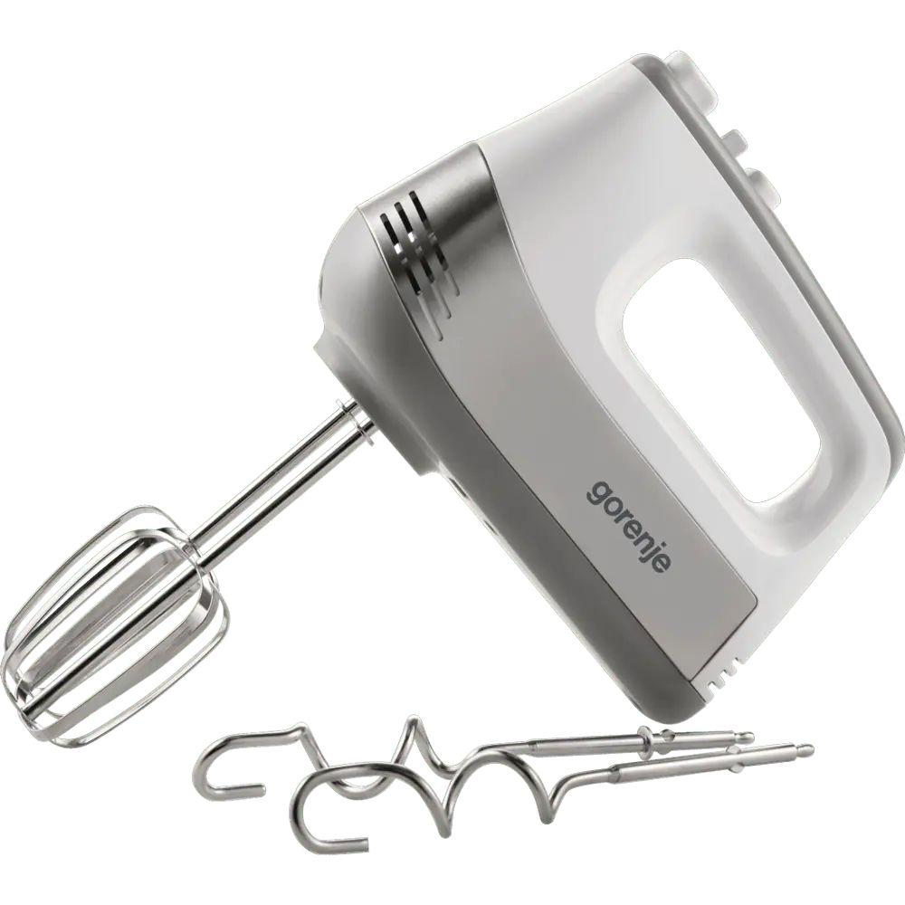 Gorenje M500DC mikser, 500W, 5 brzina, turbo, sivo-beli