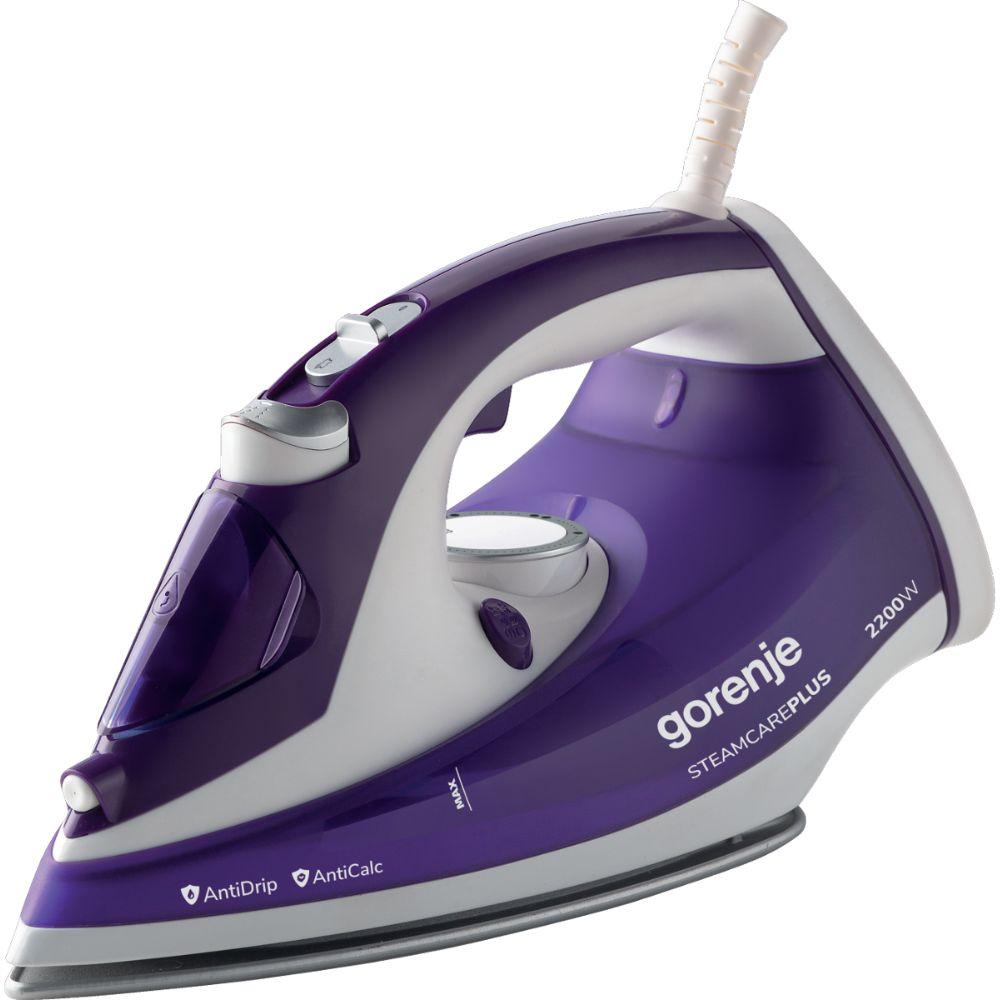 Gorenje Pegla SIH2200BBC – Ljubičasta, 2200 W, keramička podloga, 280ml
