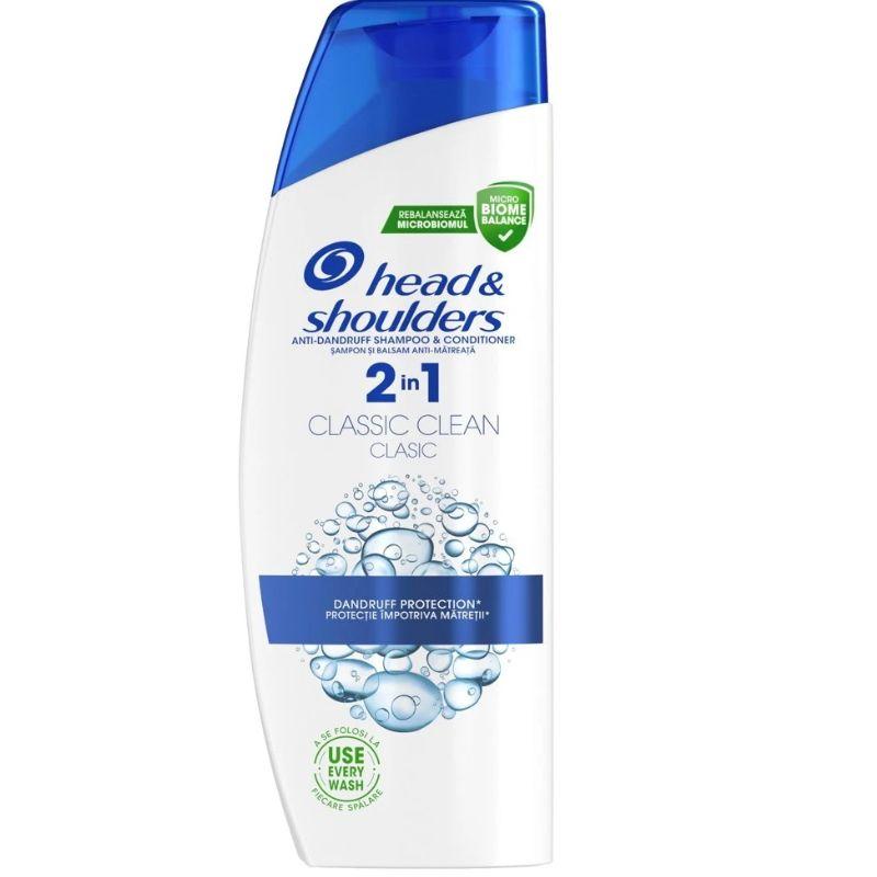  Head & Shoulders šampon 2 u 1 - Classic Clean - 330ml