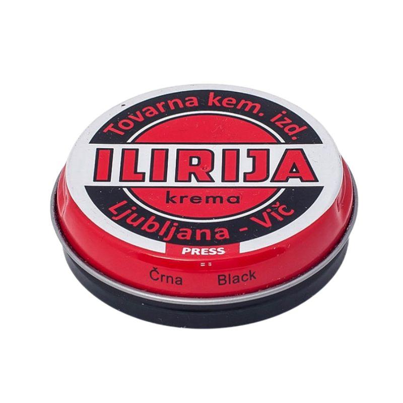 Ilirija Krema za Cipele Crna - 30 ml