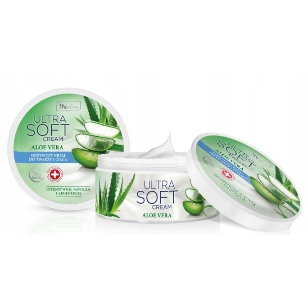 Inelia Ultra Soft hranljiva krema za lice i vrat sa aloe verom