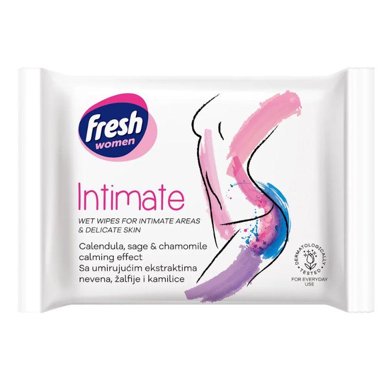 Intimate vlažne maramice za intimnu negu Fresh Women