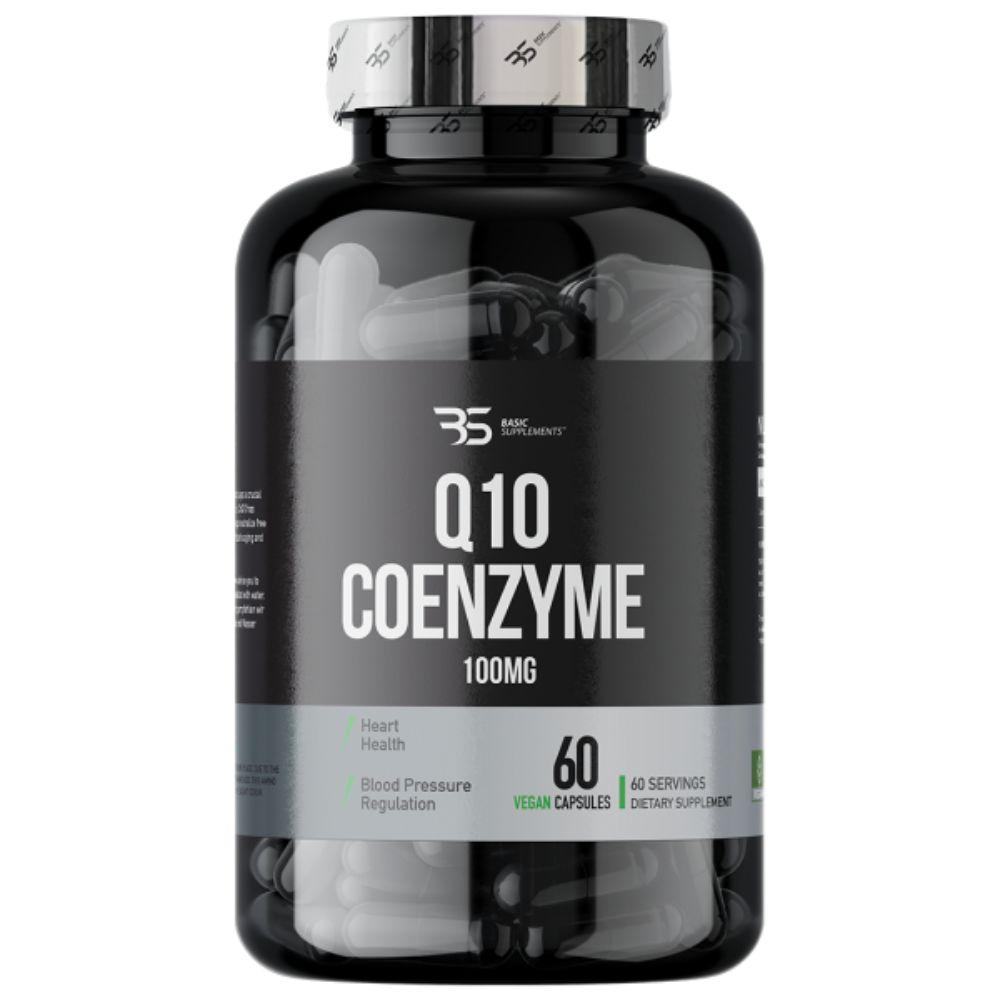 Koenzim Q10 100 mg (Coenzyme Q10) – 60 veganskih kapsula | Basic Supplements