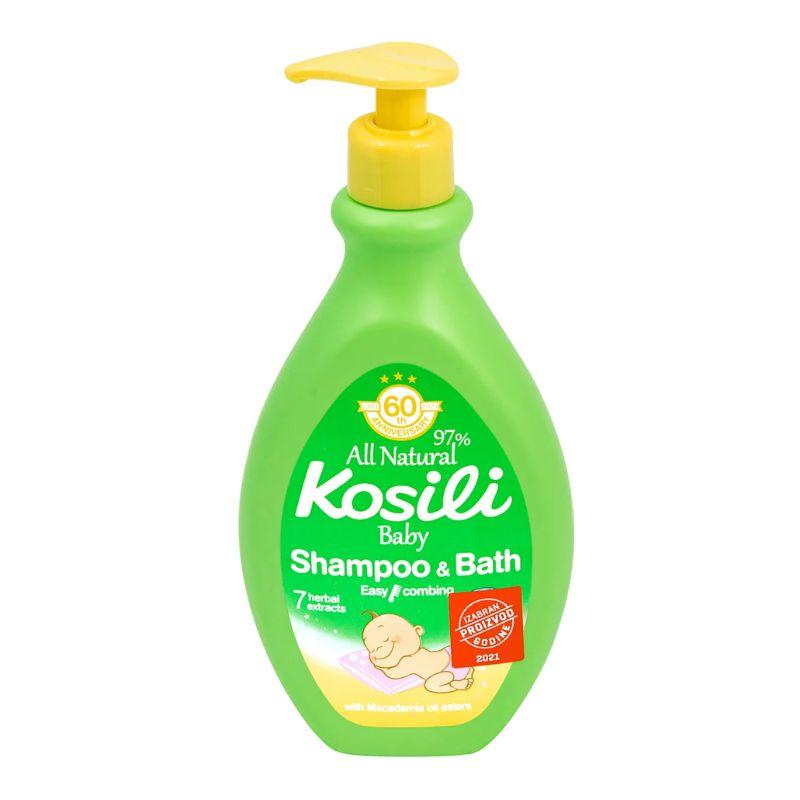 Kosili All Natural Baby šampon zeleni sa pumpicom – 400ml