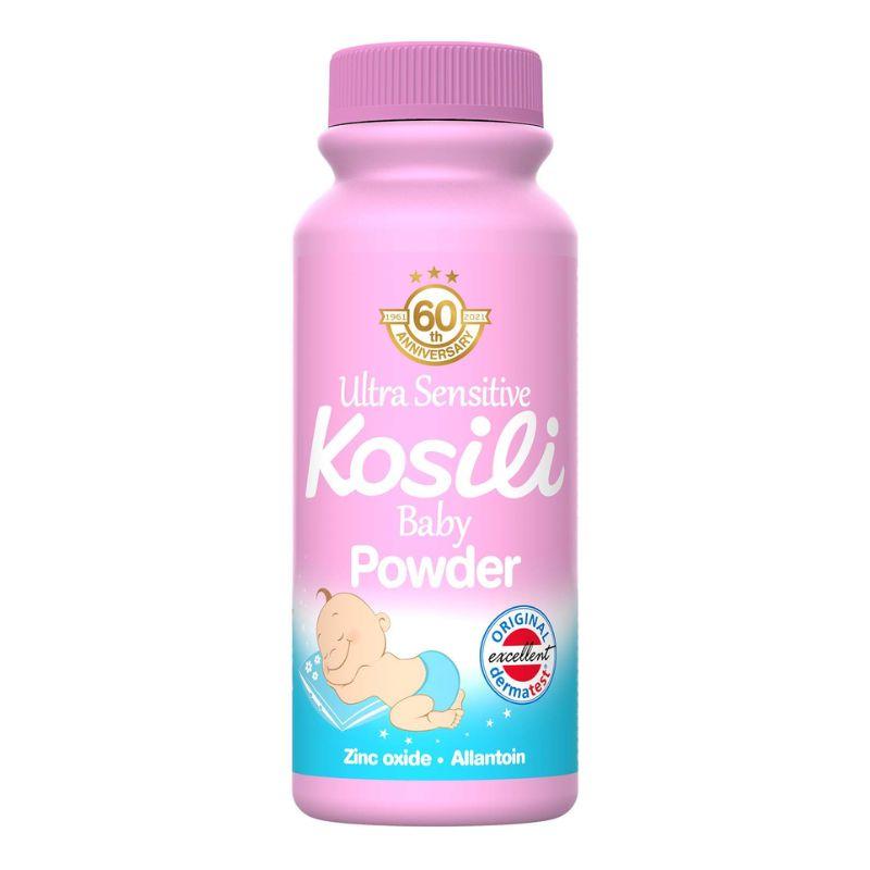 Kosili Ultra Sensitive Baby puder – roze, 100g