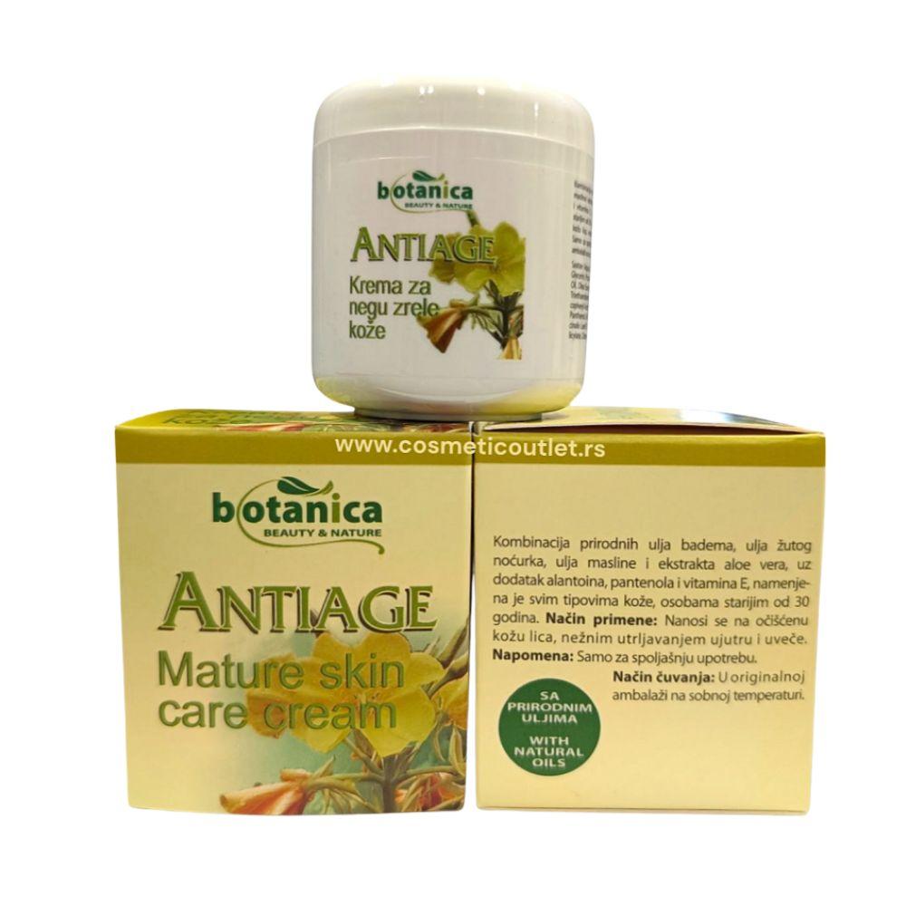 Krema protiv starenja kože Botanica