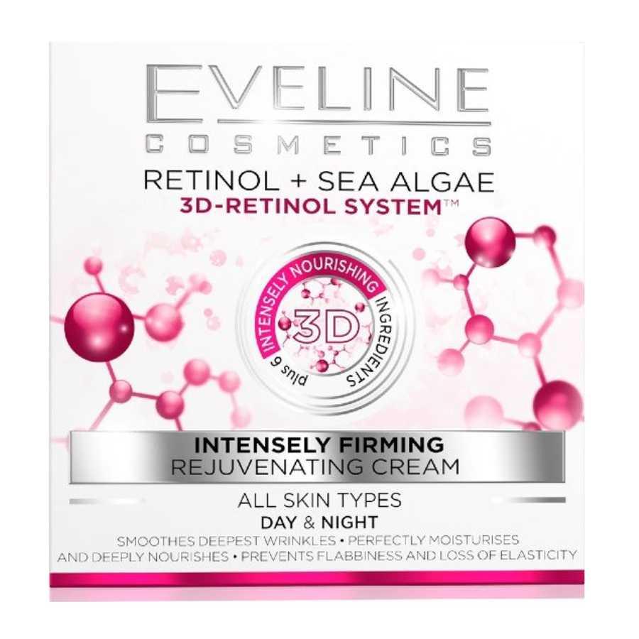 Krema za lice +6 3D Retinol+Sea Algae Eveline 