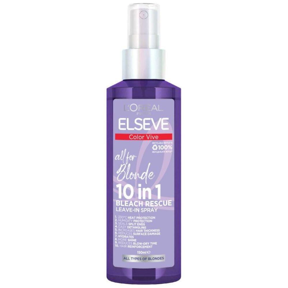 L'Oréal Paris Elseve Color Vive Purple 10 u 1 sprej za plavu kosu - 150ml