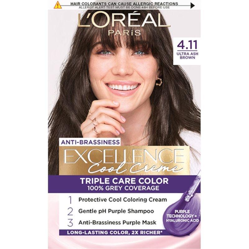 L'Oréal Paris Excellence Cool Creme 4.11 