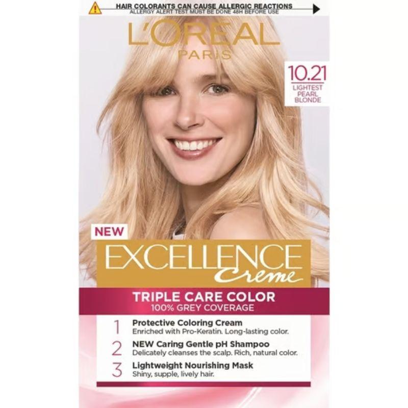 L'Oréal Paris Excellence Creme 10.21 