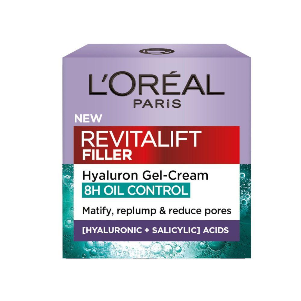 L’Oréal Paris Revitalift Filler Krema za Kombinovanu Kožu 50ml – Intenzivna Hidratacija i Kontrola Sebuma