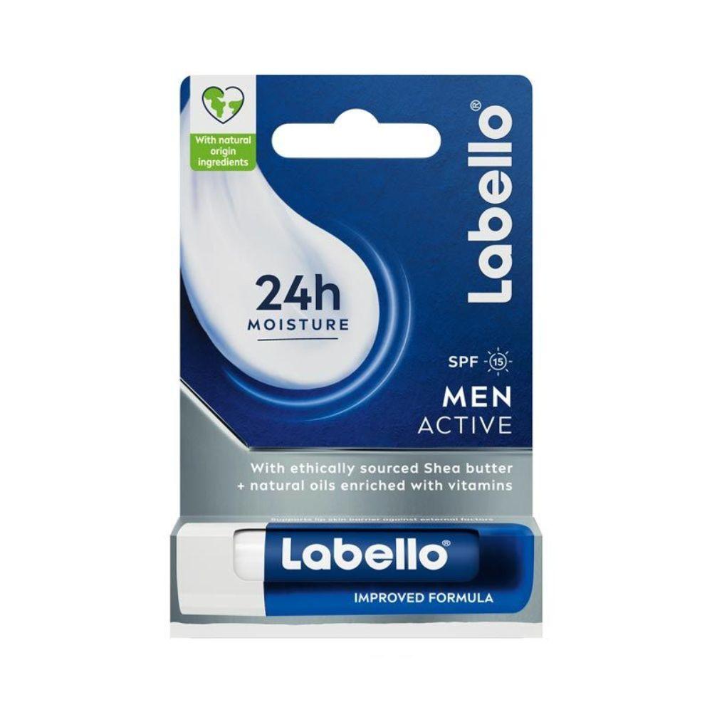 Labello Active for Men balzam za usne SPF 15 4,8 g