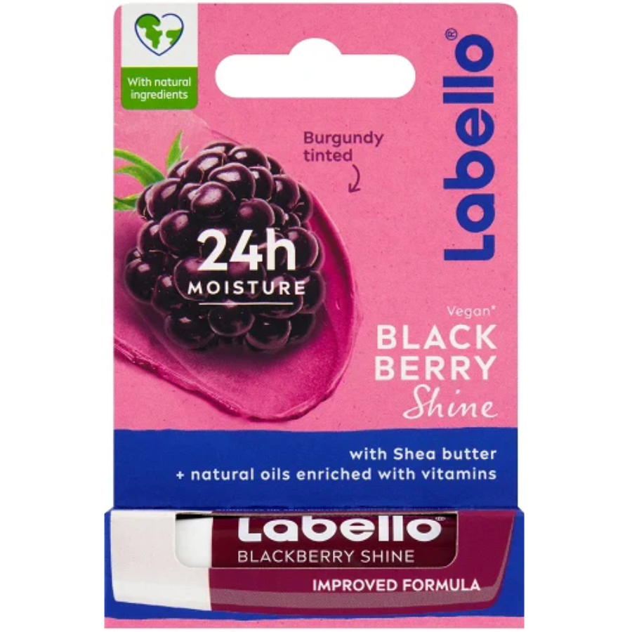 Labello Blackberry Shine stik za usne 4,8ml