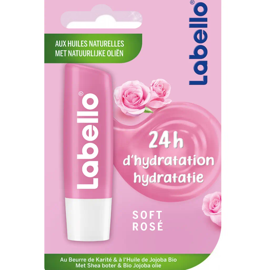 Labello Soft Rose stik za usne 5,5ml