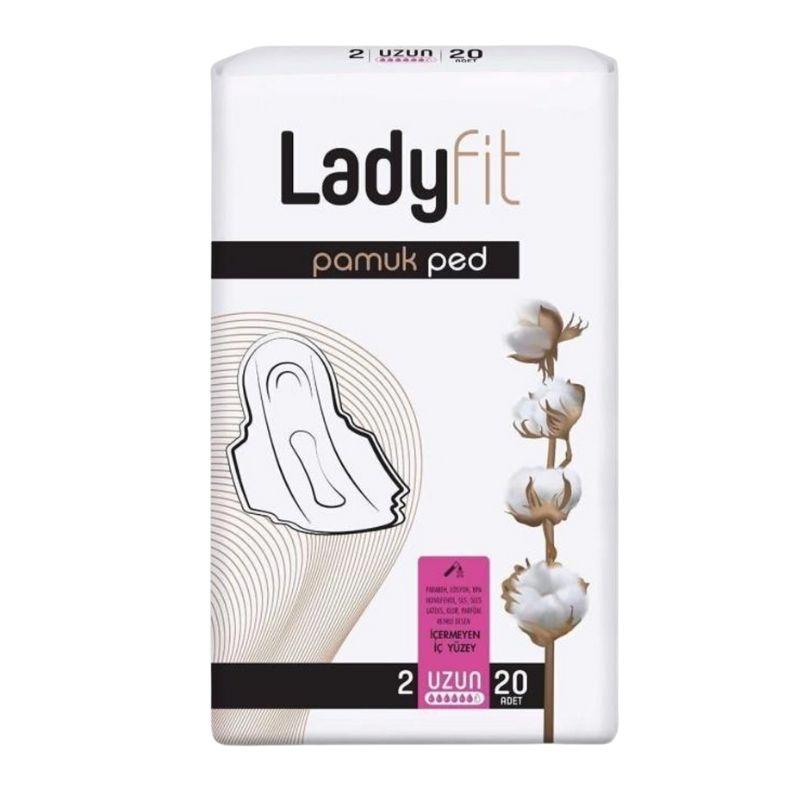 LadyFit Cotton Pad Long – higijenski ulošci (20 komada)