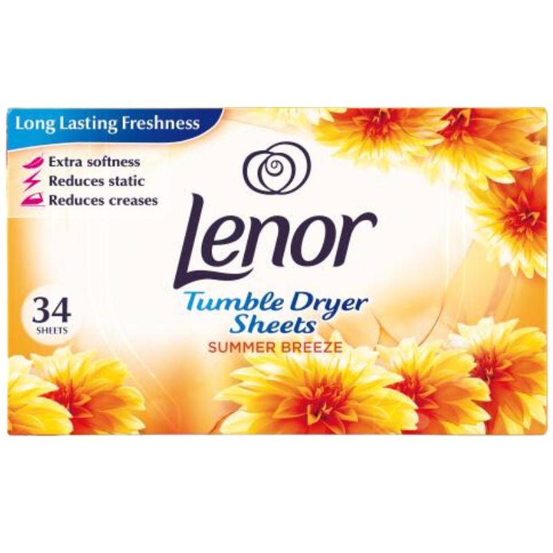 Lenor Maramice za Sušilicu - Summer Breeze - 34 kom