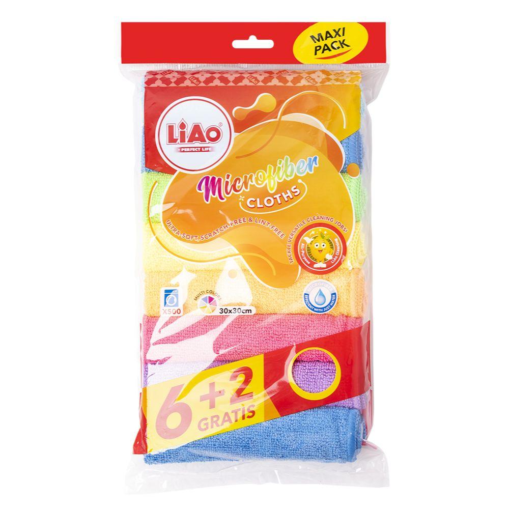 Liao Mikrofiber Krpe za Čišćenje 8/1 G130105 – Mikrofiber Krpa za Brisanje 30x30 cm