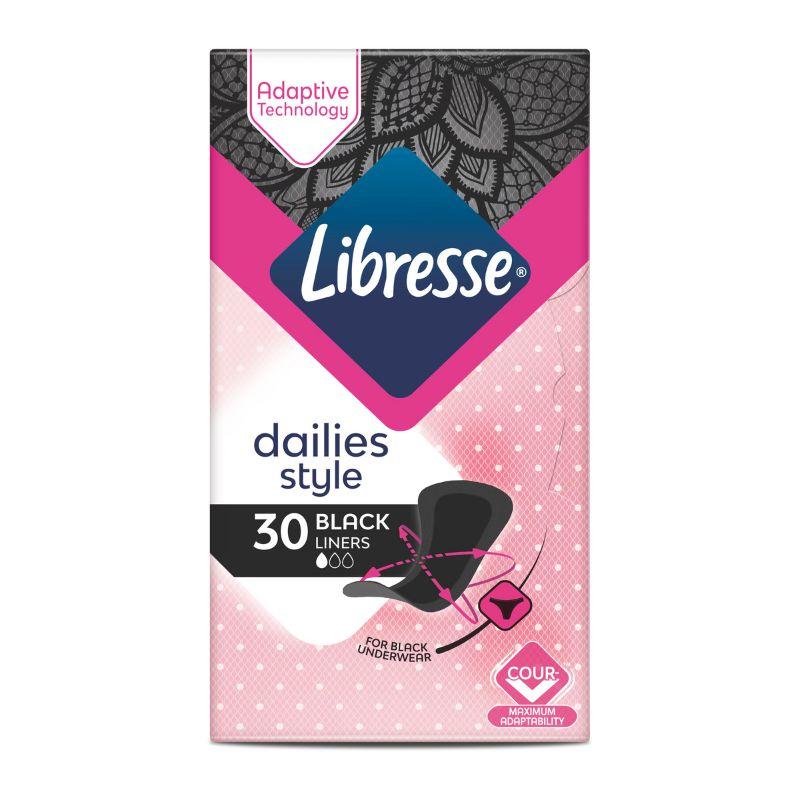 Libresse Dailies Style Black – dnevni ulošci (30 komada)