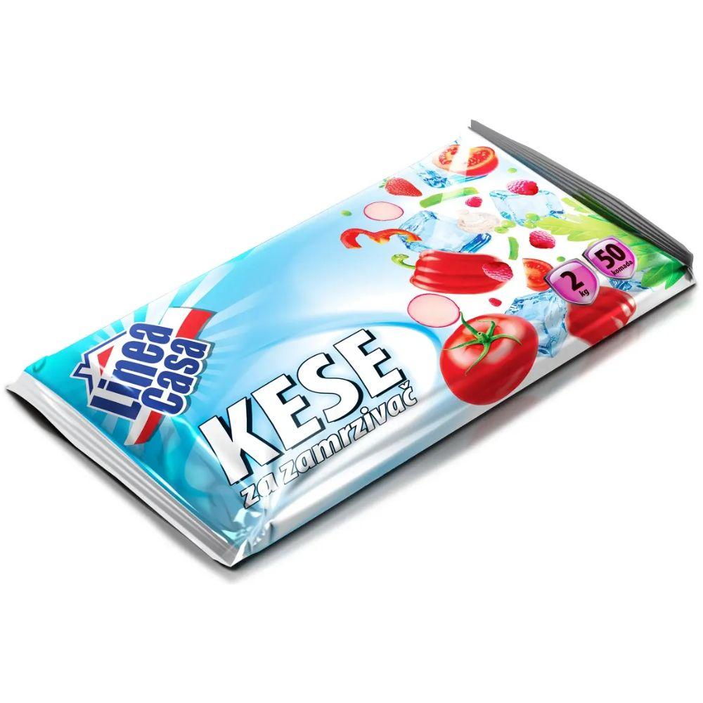 LINEA CASA kese za zamrzivač 2kg - 50 komada