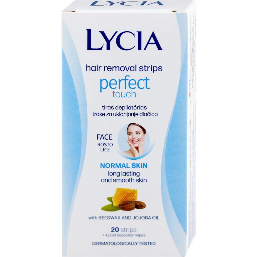 Lycia Perfect Touch Trake za Depilaciju Lica 20 Kom Za Normalnu Kožu 