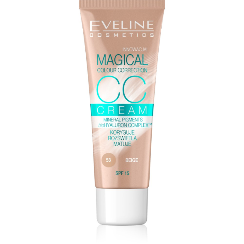 Magical CC krema – 52 Medium Beige, SPF 15, 30 ml