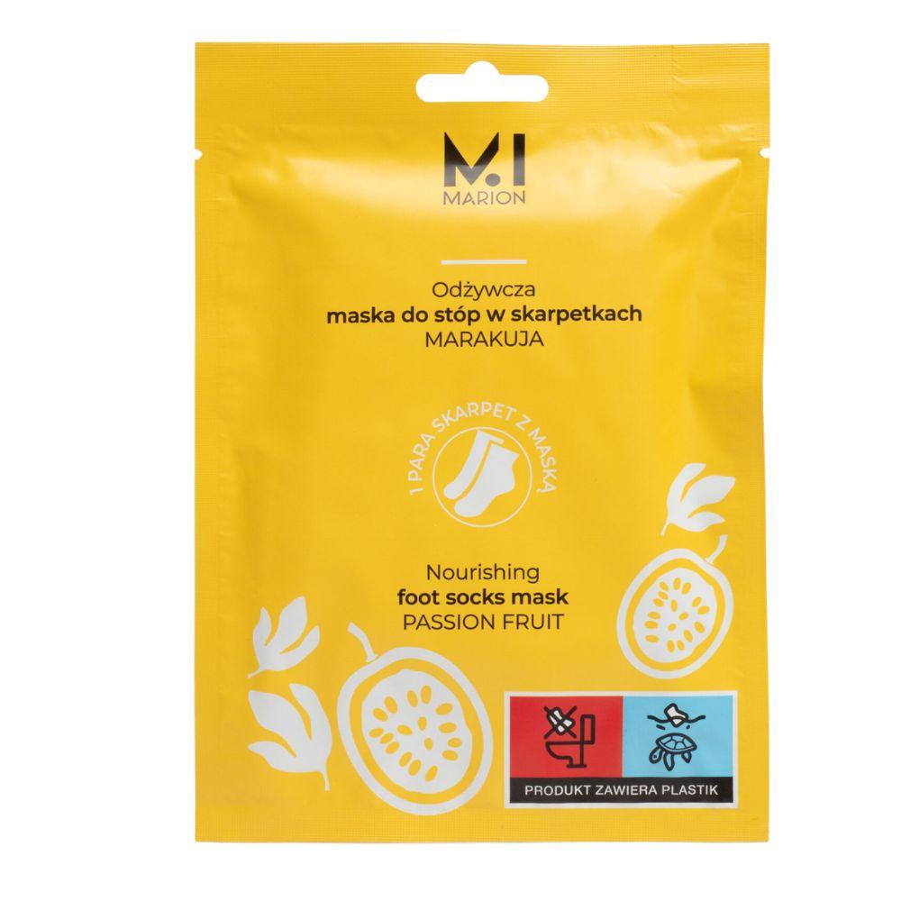MARION Nourishing maska za stopala u čarapama marakuja 2x15 ml