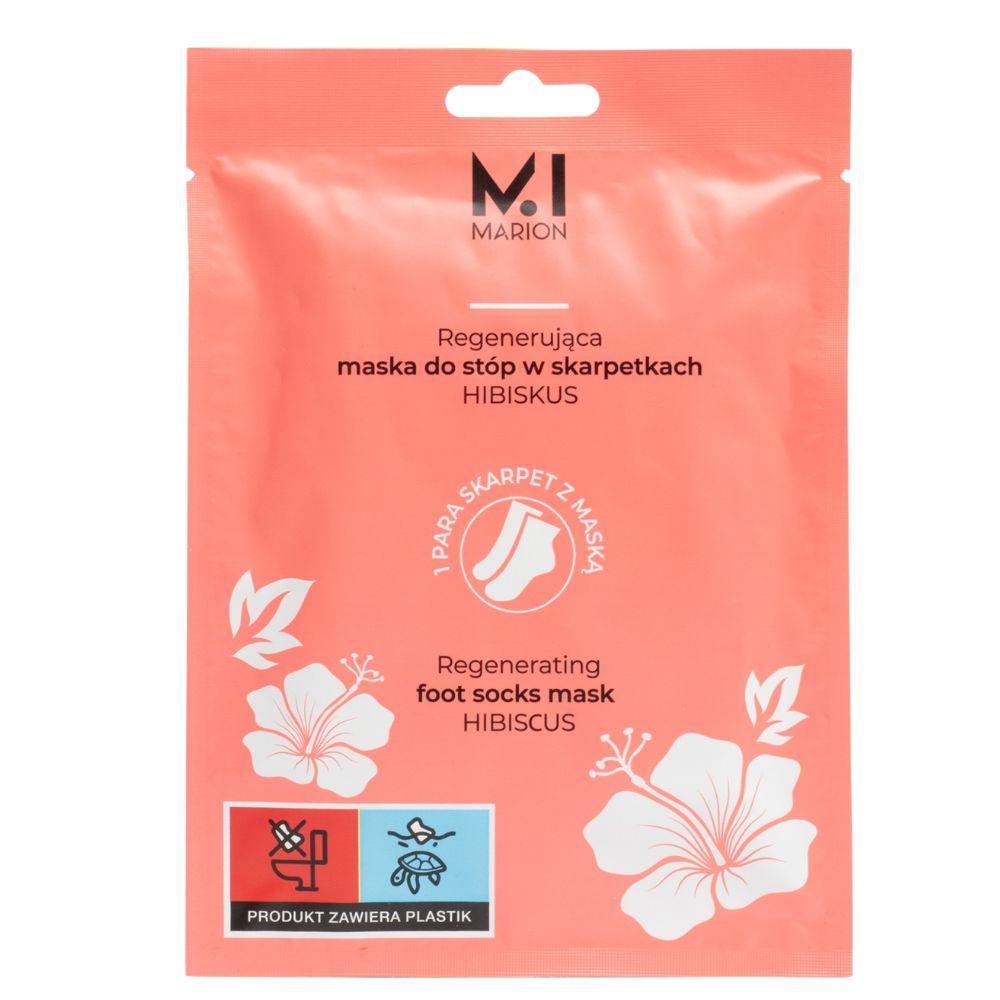 MARION Regenerating maska za stopala u čarapama hibiskus 2x15 ml