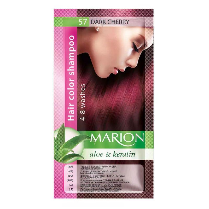 Marion Šampon za Bojenje Kose - 57 Dark Cherry, 40ml