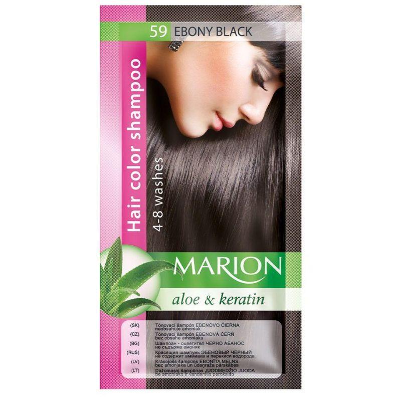 Marion Šampon za Bojenje Kose - 59 Ebony Black, 40ml