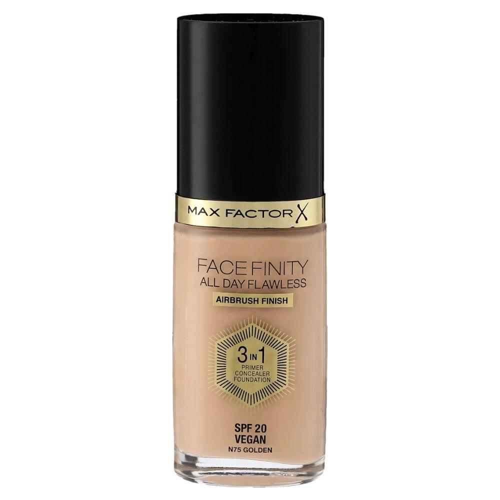 Max Factor Facefinity All Day Flawless 3-u-1 tečni puder N75 Golden