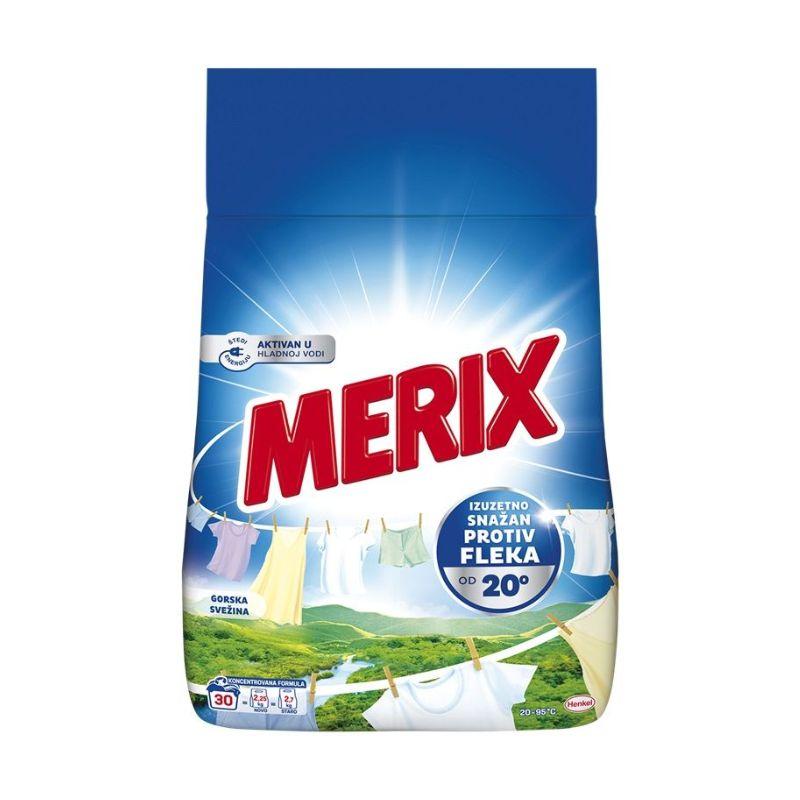 Merix Praškasti Deterdžent za Veš - Gorska Svežina - 2,25kg